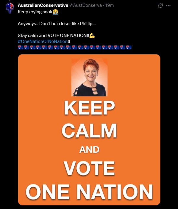 AustralianConservative tweet media