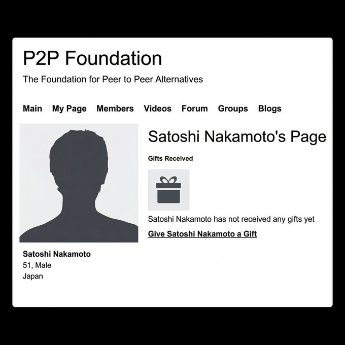 reallive3tv's tweet image. In 2009, Satoshi Nakamoto claimed to be a Japanese man born on April 5, 1975.

That would make him 51 today.

Happy birthday to the legend who changed money forever. 

#satoshi #bitcoin #happybirthday