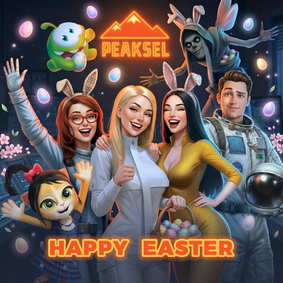 Peaksel Games tweet media