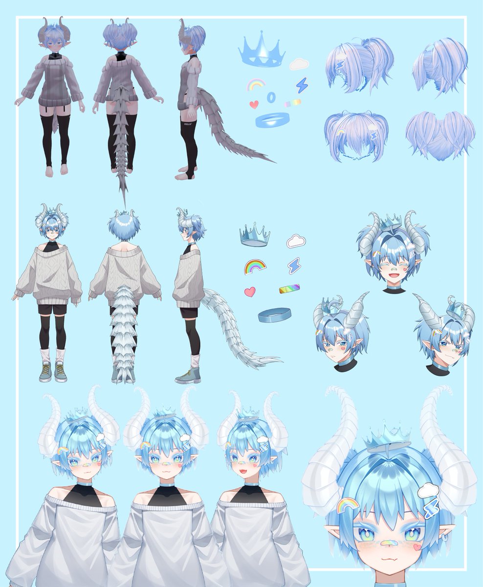 Mini 💙🌈 tweet media