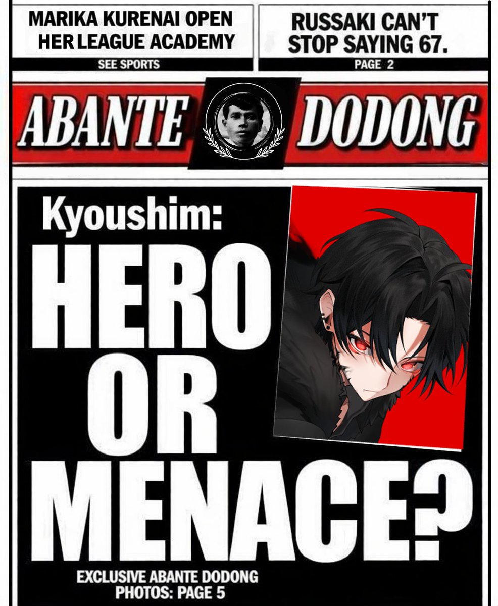 HERO OR MENACE?...