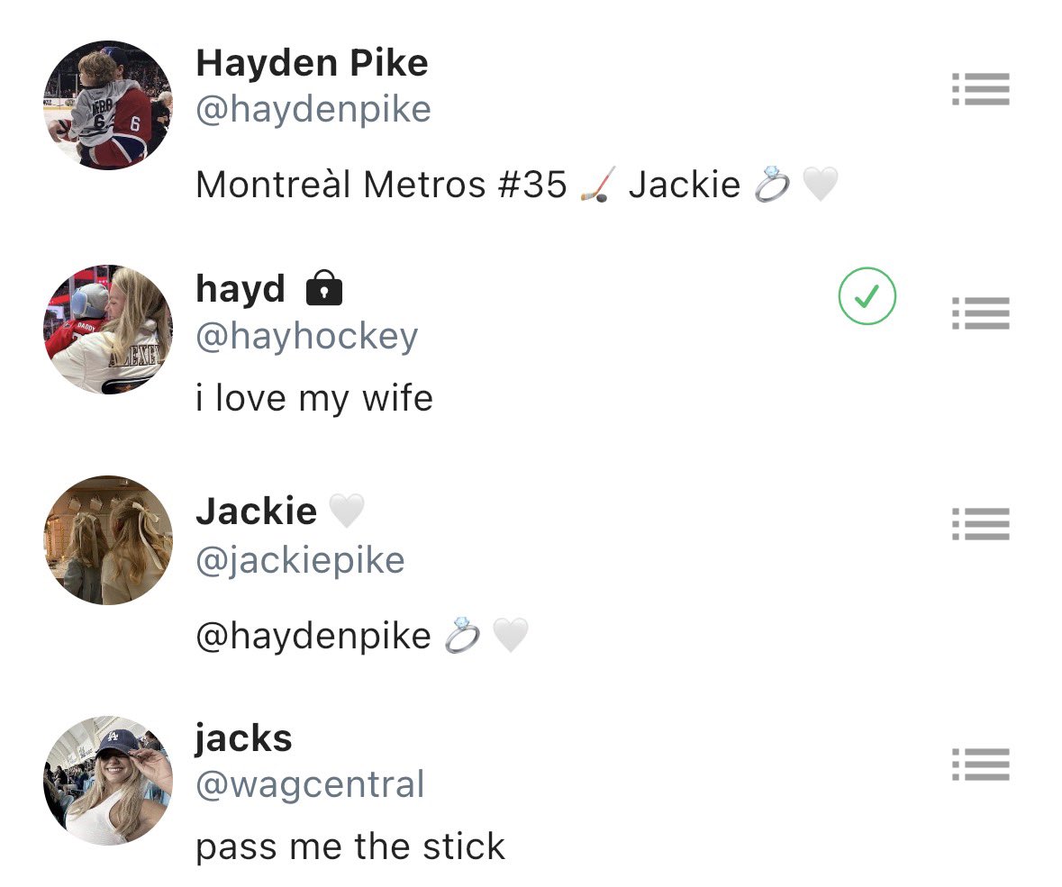 ️‍ Hayden & Jackie 휗휚⋆₊˚ - Happliy married - Shane’s best friend’s ...