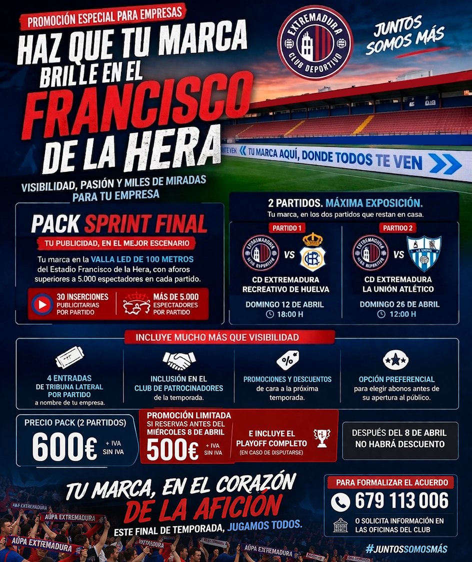 CD EXTREMADURA tweet media