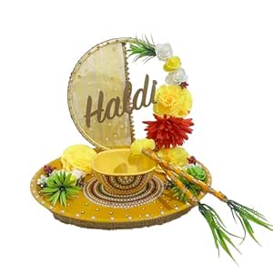 rupsaracreation's tweet image. amazon.in/dp/B0GSW532B4 
Add a touch of tradition to every celebration
Presenting our beautifully crafted Haldi Thali Platter Plate 💛
Make your Haldi ceremony even more special 🌼
#HaldiCeremony #WeddingEssentials #PujaThali #IndianTraditions #FestiveDecor #AmazonFinds