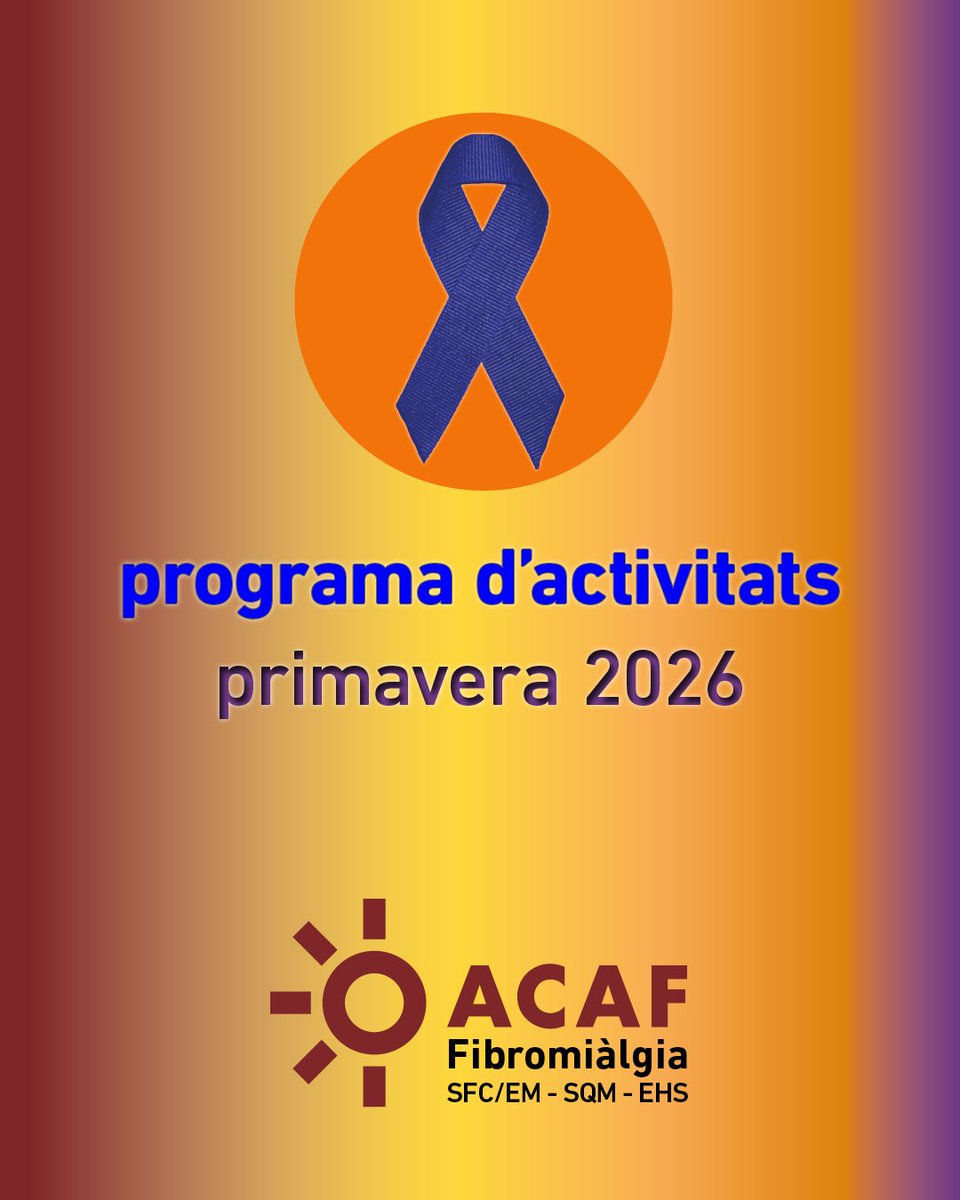 ACAF - Assoc. Catalana Fibromiàlgia i altres SSC tweet media