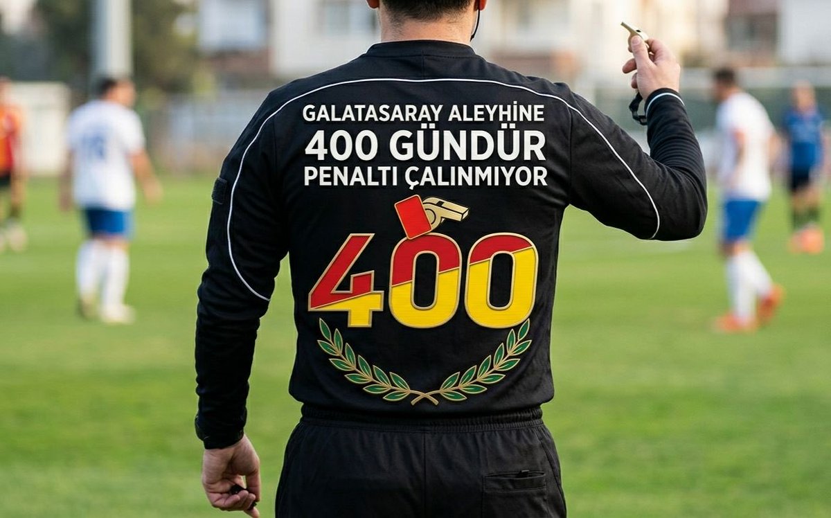 Ligde Galatasaray aleyhine 400 gündür penaltı çalınmıyor. <a href="/TFF_Org/">TFF</a> <a href="/MHK_Resmi/">Merkez Hakem Kurulu</a> #FBvBJK