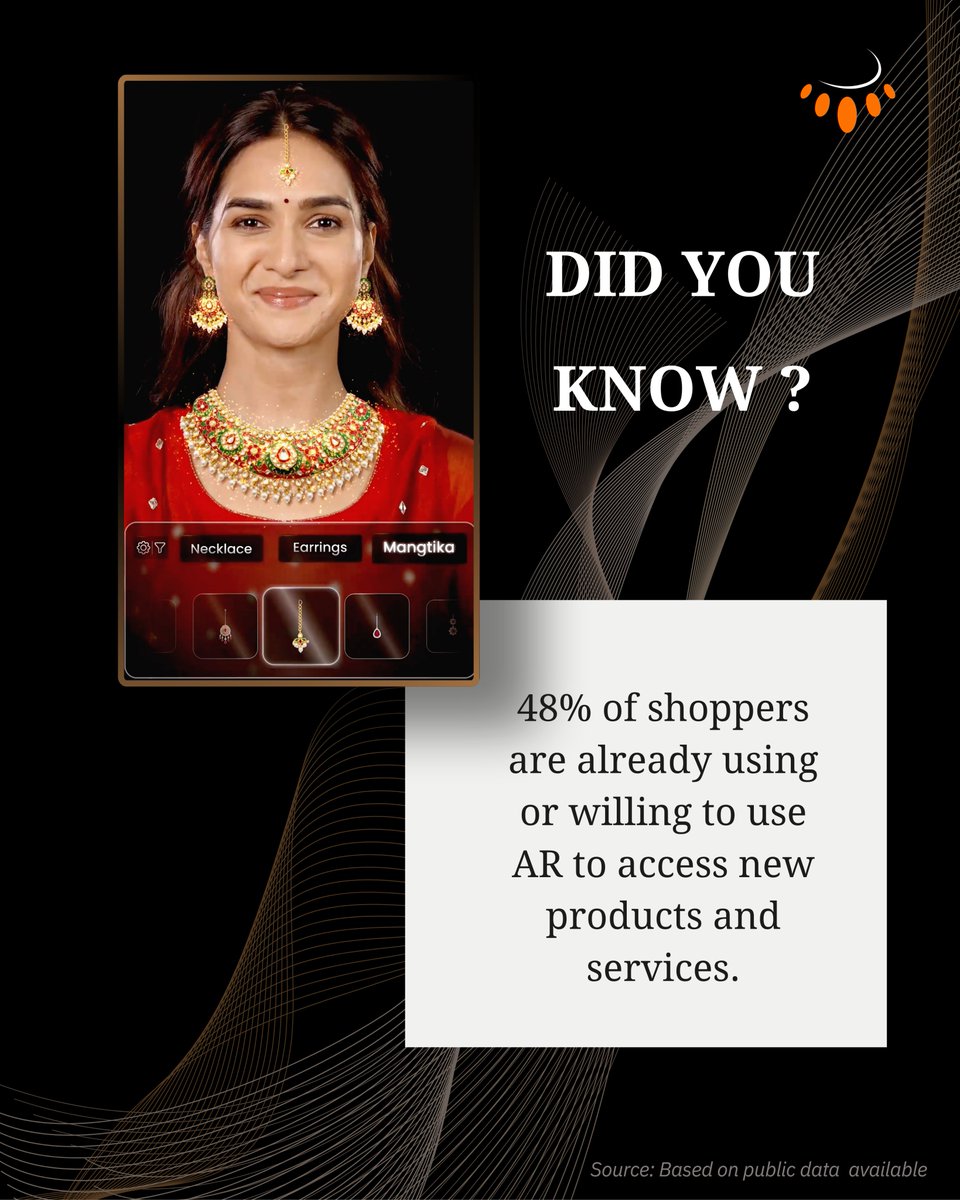 TryOnJewel's tweet photo. With AR powered TryOnJewel 💎, your customers experience your jewelry in real time. 👀

Don’t get left behind, 🚀 Bring TryOnJewel to your store today. 👉 https://t.co/AVlYuGVTk7

#VirtualTryOn #TryOnJewel #ARTechnology #JewelleryBusiness #JewelleryMarketing https://t.co/bhcLvTHGki