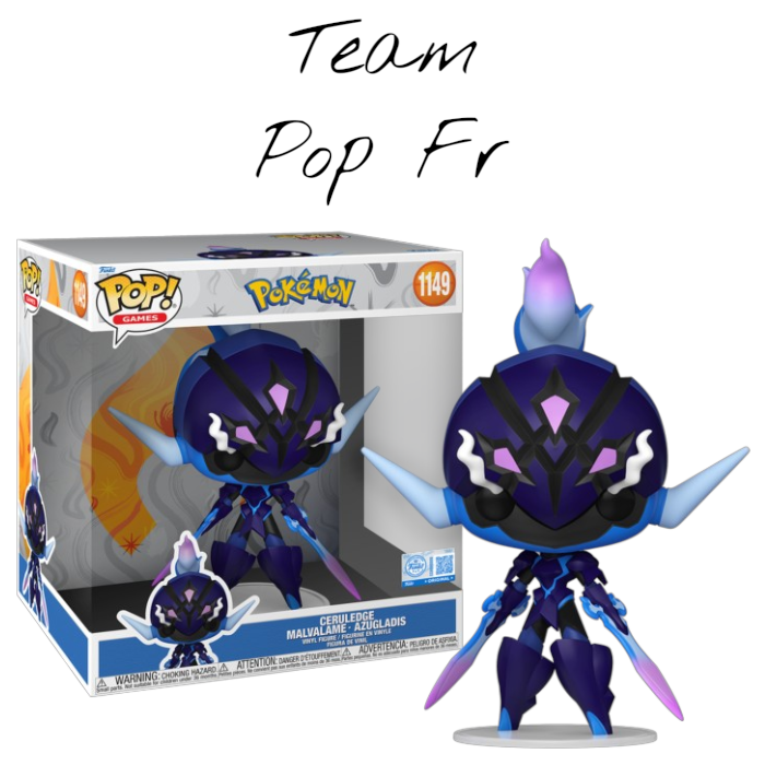 TeamPopFr's tweet image. Explore les offres sur Team Pop Fr pour la figurine Funko Pop de Ceruledge en version Jumbo 10”, affichée à 38,00€.

🔷 Disponible : team-pop.fr/funko-pop-poke…

#FunkoPop #Pokemon #PopVinyl #Malvalame #Figurines #Pikachu #FunkoPops #PokemonCenter