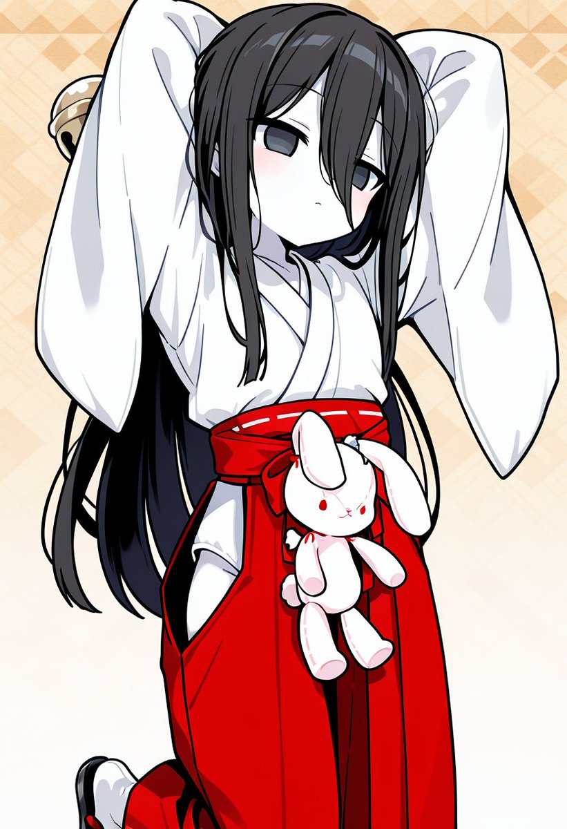 RT @tekkaimaru: #うさちゃんうさうさ月曜日 #中国うさぎ #AIイラスト︎