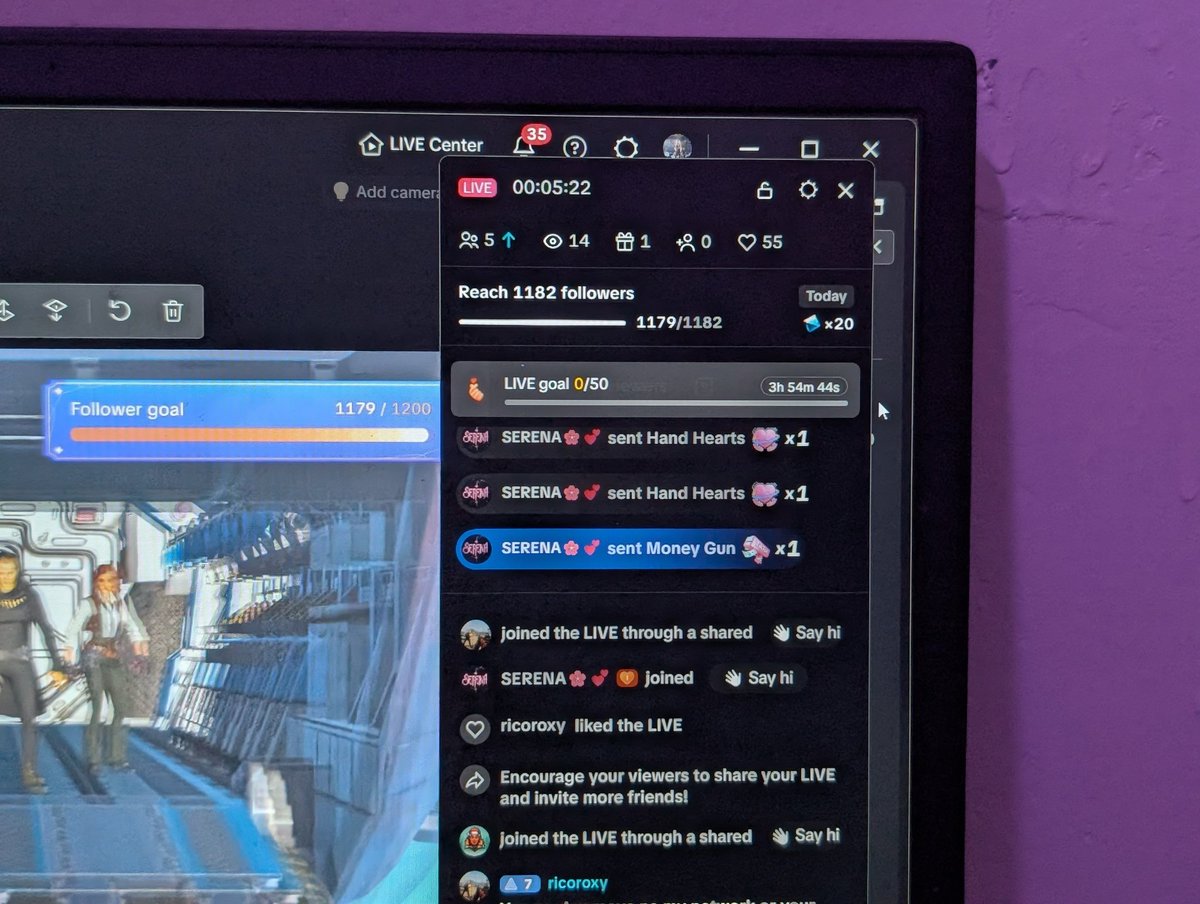 gm gm CT!! 

this is an appreciation post to Serena, her Tiktok page below 👇 

y'all know I play CODM and I stream daily right? so yesterday at noon I was given a challenge 

task: get 20 kills in Alcatraz 
reward: gifting during stream 

status: challenge completed ✅

Ws!! if