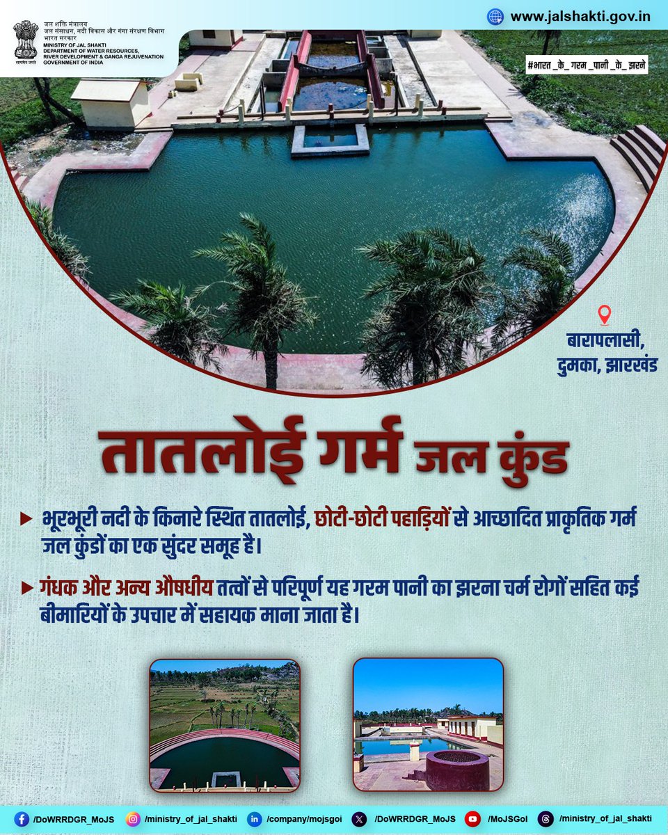 Ministry of Jal Shakti, DoWR, RD&GR, GoI tweet media