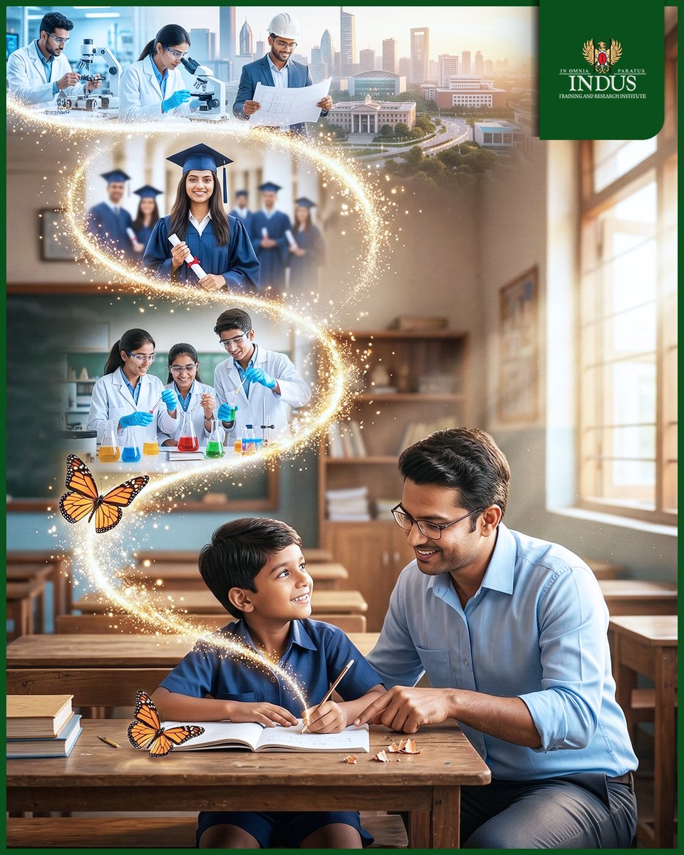 itari_indus's tweet image. Small actions. Lasting impact.

The Butterfly Effect shows how small moments shape big outcomes - especially in classrooms. A word, a check-in, a tone can influence futures over time.

Read our blog: itari.in/blogs/the-butt…

#ITARI #ReflectivePractice #ProfessionalLearning