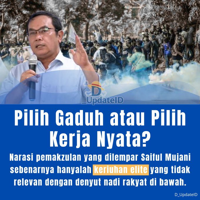 justjesslog's tweet photo. Ajakan turun ke jalan bukan solusi saat ini. Yang dibutuhkan adalah ketenangan &amp; kepastian hidup.
#JagaIndonesia #TetapTenang #IndonesiaAman https://t.co/OS2hn6Yvq1