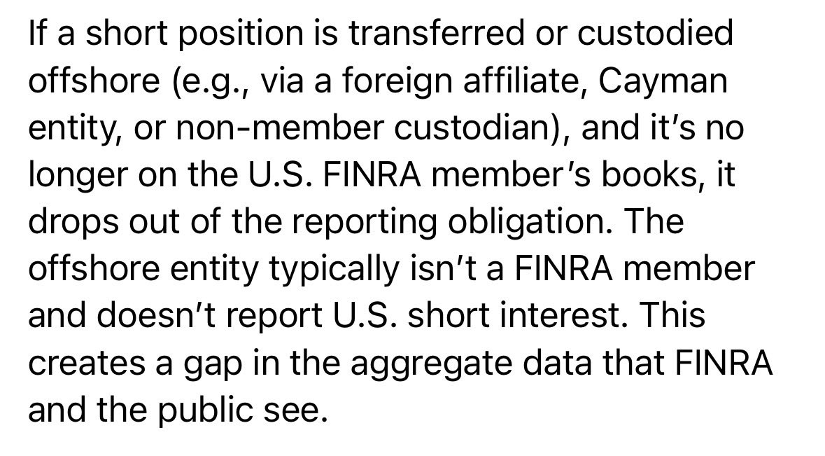 vikstrom_stefan's tweet image. CS provided “offshore hiding” as a service (at least of US assets). FINRA loses track of short positions moved offshore. CS promoted a bearish view on $AMC before $UBS inherited their legacy.  #UBS recent ownership history in #AMC is rather remarkable.

x.com/i/grok/share/b…