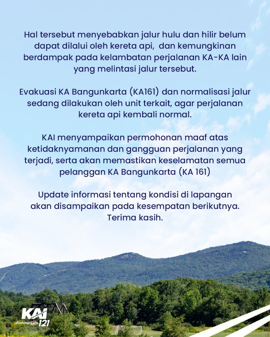 Kereta Api Indonesia tweet media