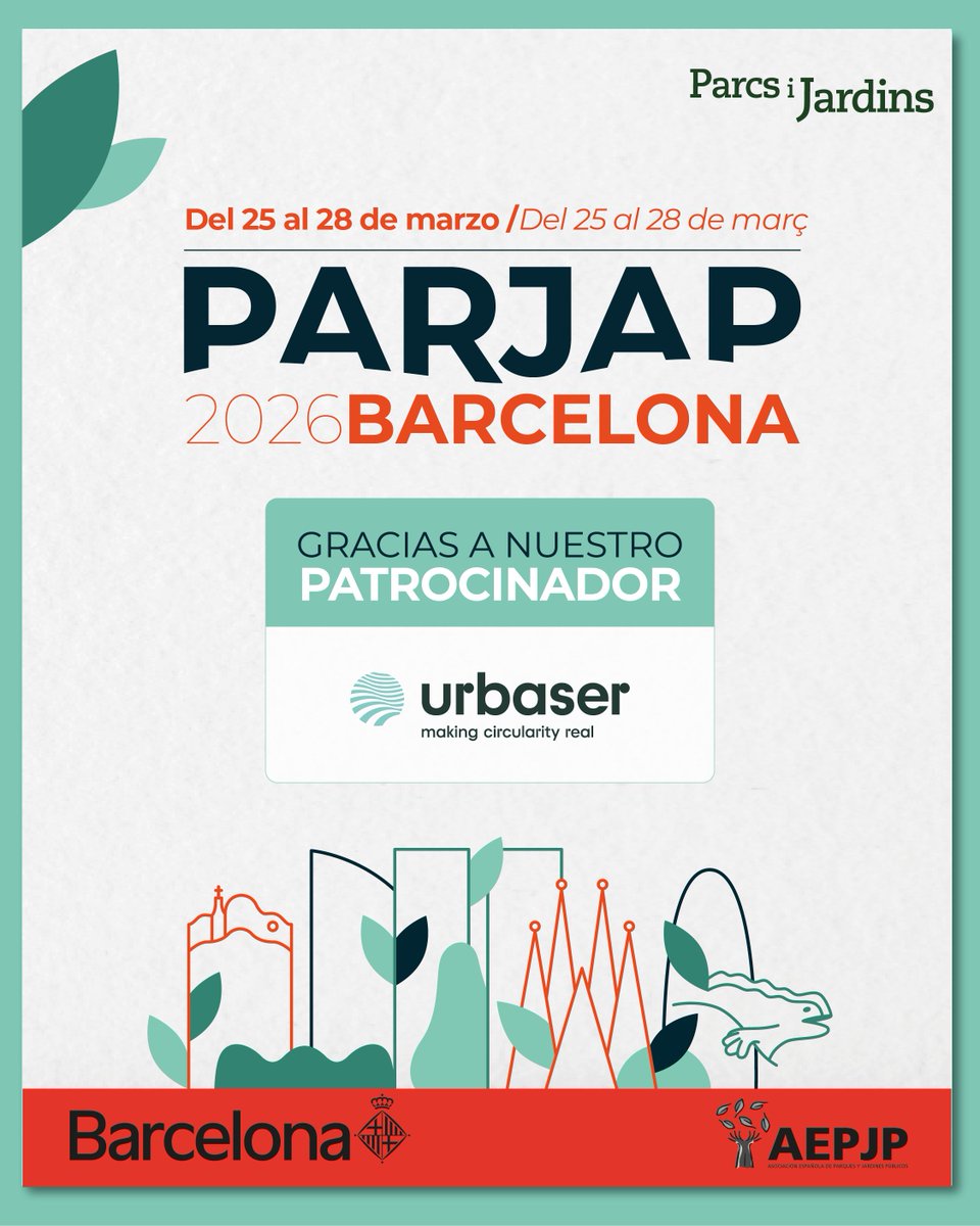 Asociación Española de Parques y Jardines Públicos tweet media