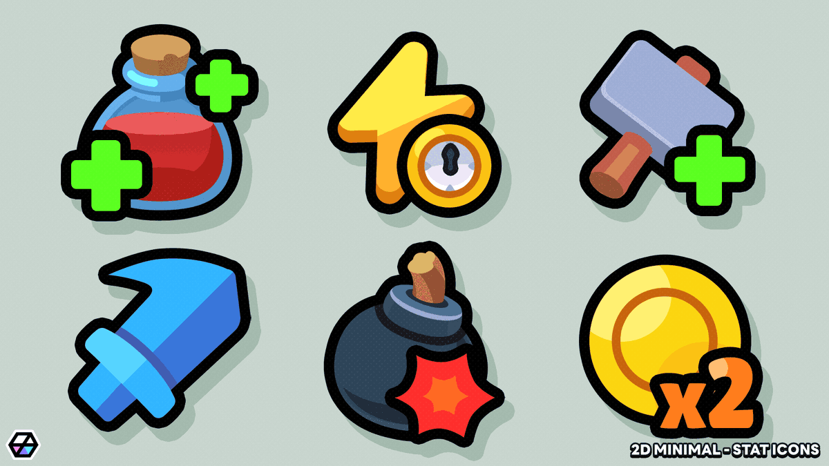 LayerLabGames's tweet image. New 2D Game Asset release!  
⚔️ 2D Minimal - Stat Icons
📷 layerlab.io/products/2d-mi…

#UnityAssetStore #Fishing #Unity3D #Layerlab