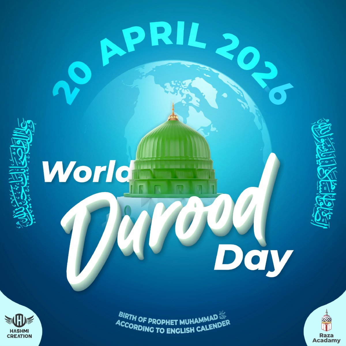 razaacademyho's tweet photo. 20th April #WorldDuroodDay
#RazaAcademy https://t.co/gdlRhPd7Pi