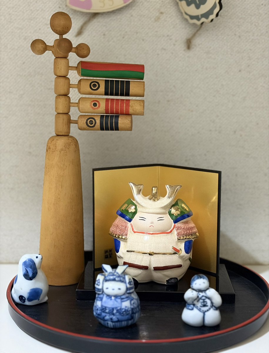 ちょっと早い？と思いつつ飾った
この子ら可愛いでしょお？