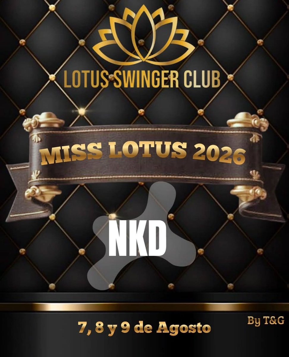 Miss Lotus Granada ( 07-08-09 agosto 2026) tweet media