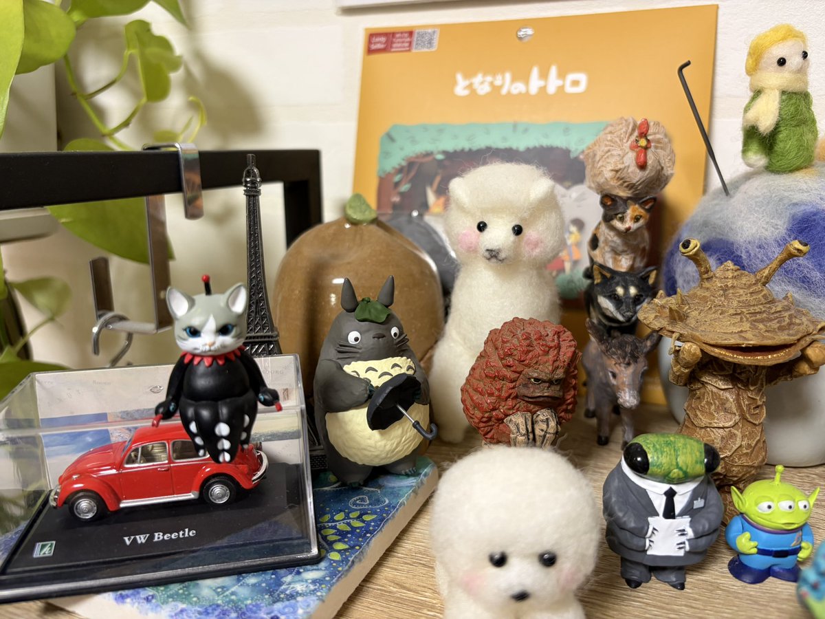 トトロが仲間入り💖
あとはブースカ！