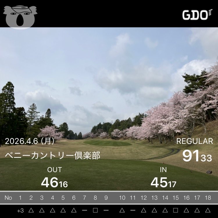 やすＧ⛳️@目指せエージシュート😄 tweet media