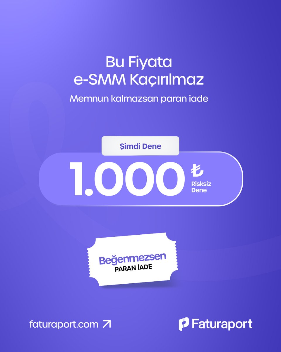 Avukat, doktor, mali müşavir…

e-SMM bu fiyata kaçmaz.

Kolay kullanım.
Uygun fiyat.
Memnun kalmazsan → paran iade.
👉 faturaport.com