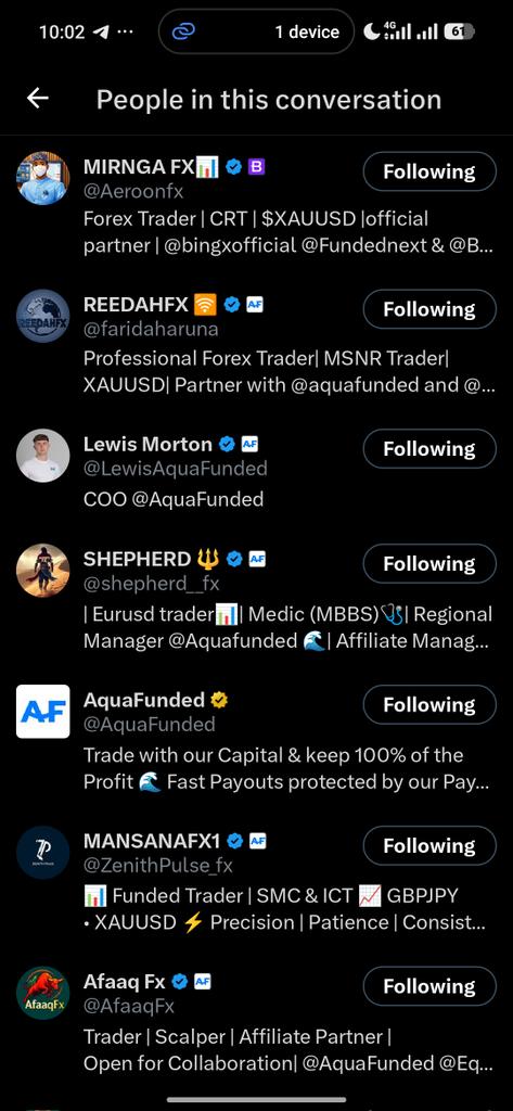 Vicky_tradess's tweet photo. @ZenithPulse_fx @SMARTFX03 @AquaFunded @AquaFunded_es @LewisAquaFunded @shepherd__fx @PropFirmHub_ @KabeerBorodo @auwwalaminu @KhaleedFx @AfaaqFx @Aeroonfx @faridaharuna @xander_2_7
@GeekThink9
@jefflexly
Task completed ✅ https://t.co/oPUn8kxxpR