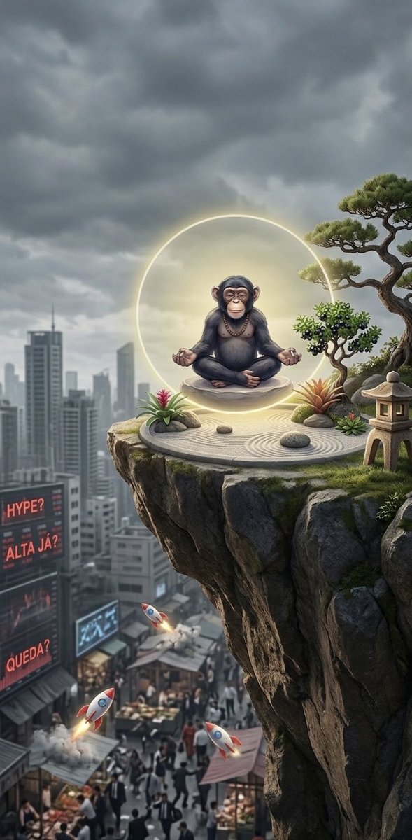 ZenMonkeyMONK's tweet photo. Uns correm atrás de "foguetes", o $MONK cultiva o jardim. 🍃
A ganância cega, a paciência enriquece. O lucro vem de uma mente vazia e um coração tranquilo. 🧘♂️🇧🇷
Busca o hype ou a paz? O templo está quase pronto.
#SolanaBR #CriptoBR #MONK https://t.co/eCeFlb6NQR