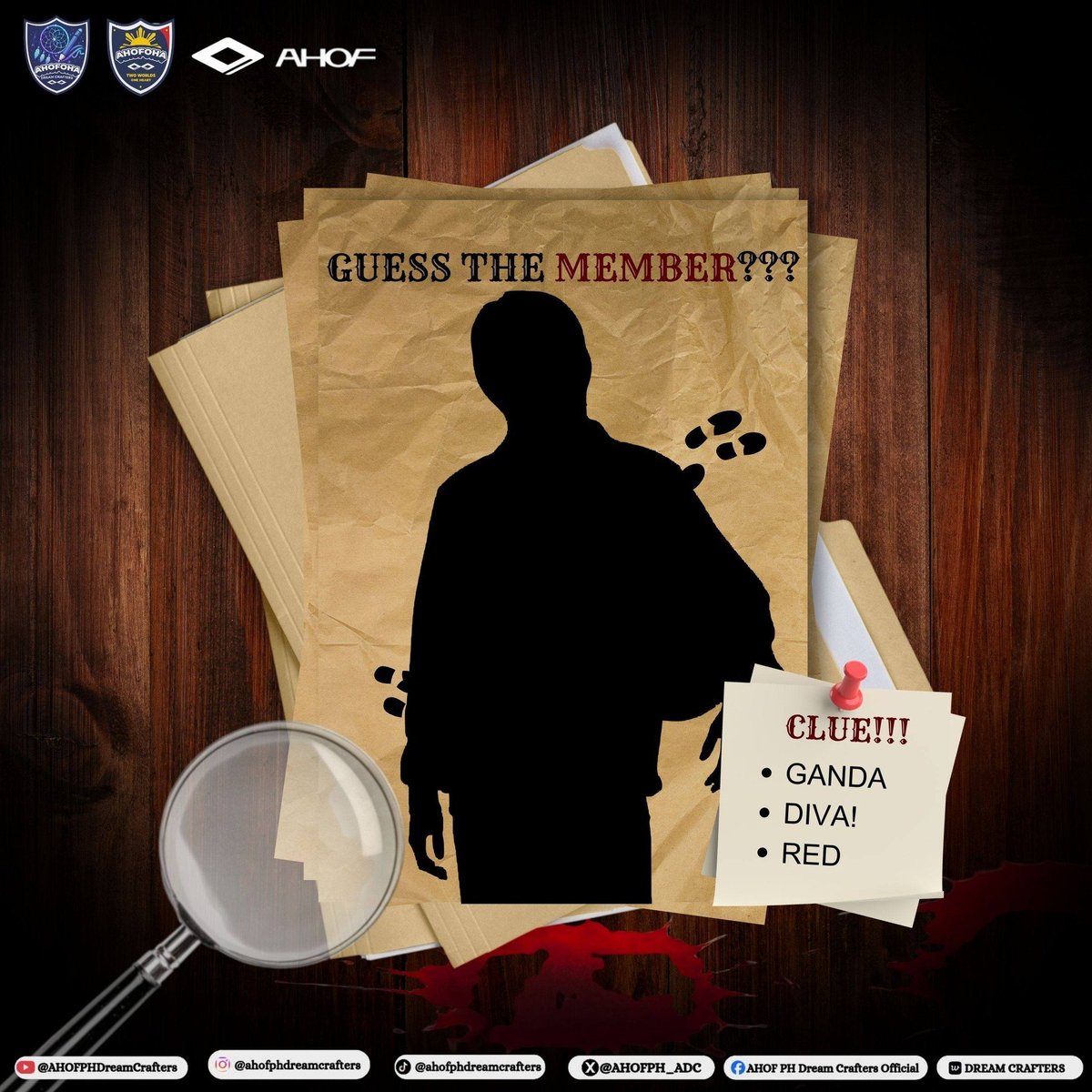 AHOFOHA_ADC's tweet photo. FOHAs, it’s time to play Guess Who! 

Can you guess which AHOF idol member it is?
Drop your answer in the comments and let’s see who gets it right first! 

Pubmat by Elane 

#AHOF #아홉 #AHOFOHADREAMCRAFTERS #FOHAs https://t.co/O221lHWA3L