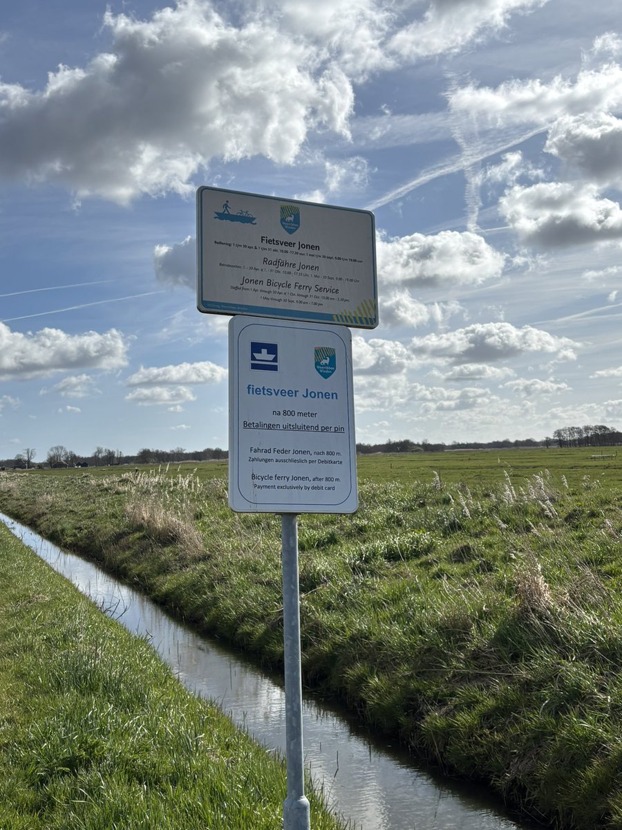 Mpvanderwal's tweet photo. Je moet er even voor fietsen maar inmiddels bij het leukste pontje in de omgeving ‘ van Zwolle, fietsveer Jonen

#Zwolle #Jonen #OnTheMove https://t.co/eCheOmMiFW