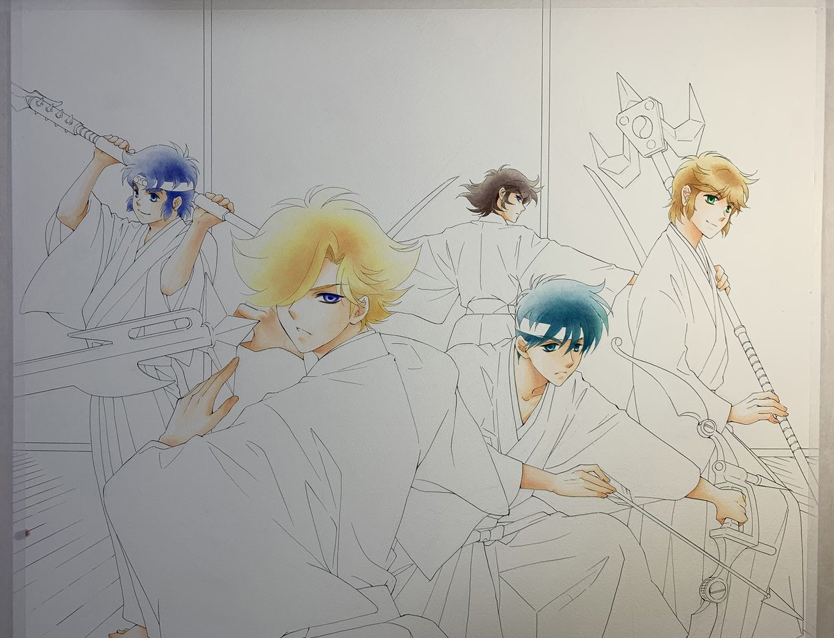 『鎧伝サムライトルーパー』画集 桜華絢爛【公式】 tweet media