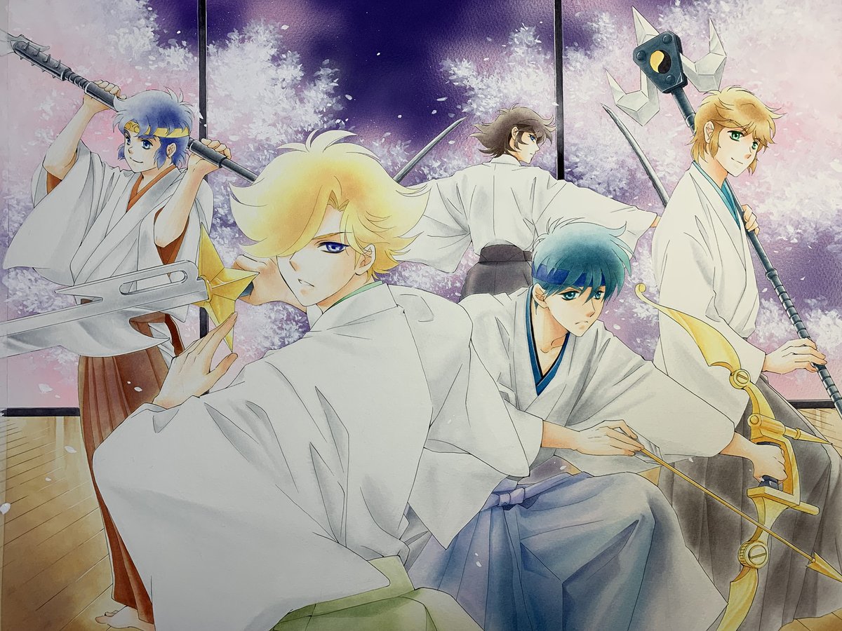 『鎧伝サムライトルーパー』画集 桜華絢爛【公式】 tweet media