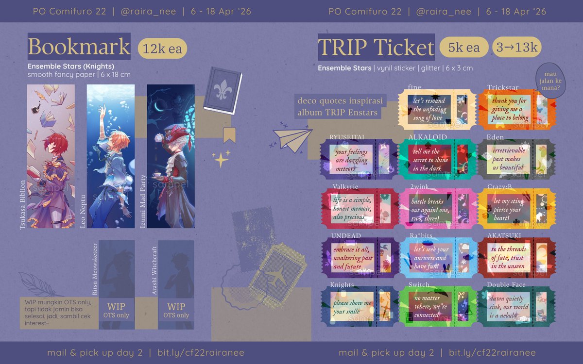 Rai 𐙚‧₊˚ CF22 Day 2 | O-15a tweet media