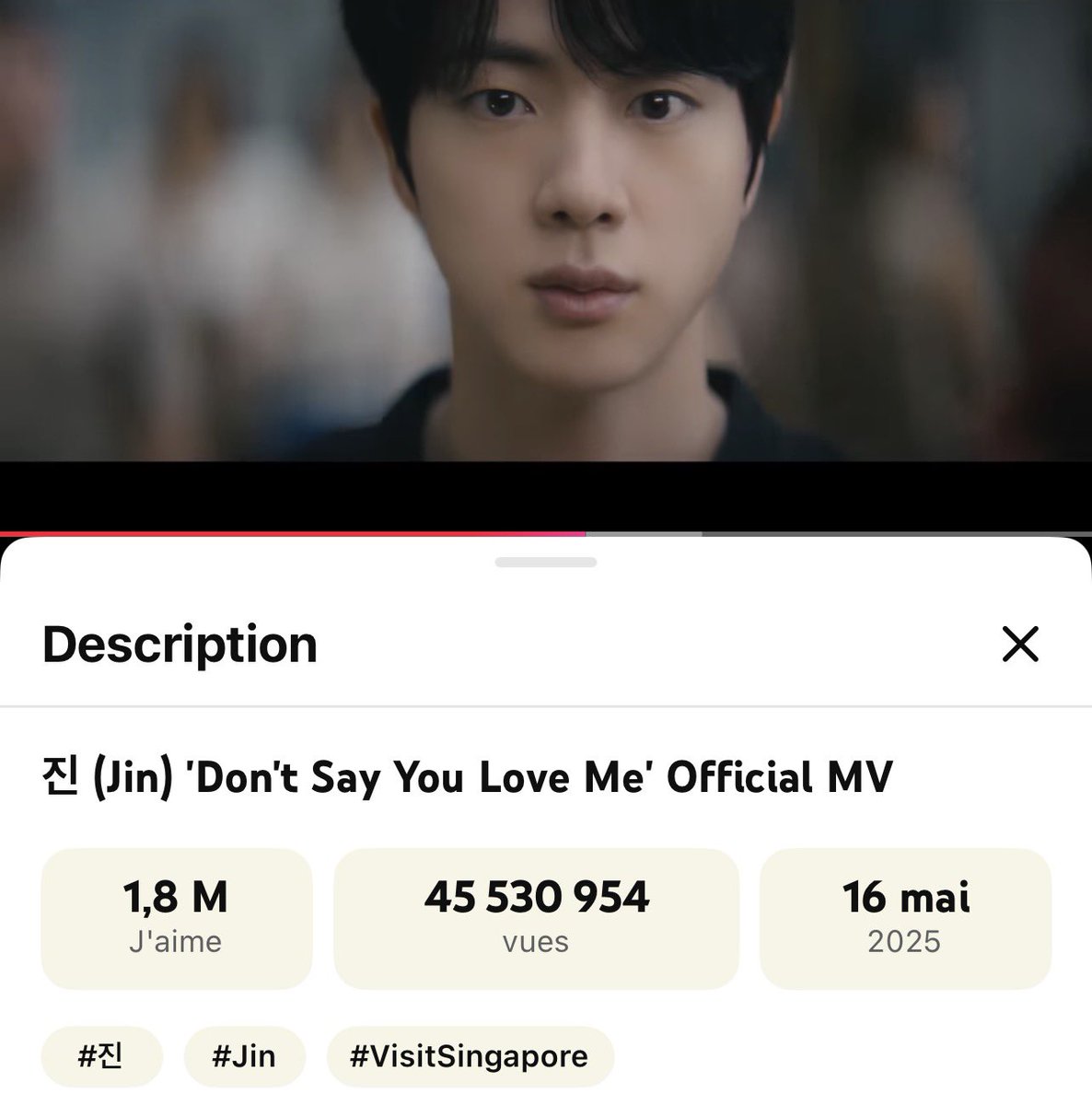 JIN YOUTUBE tweet media