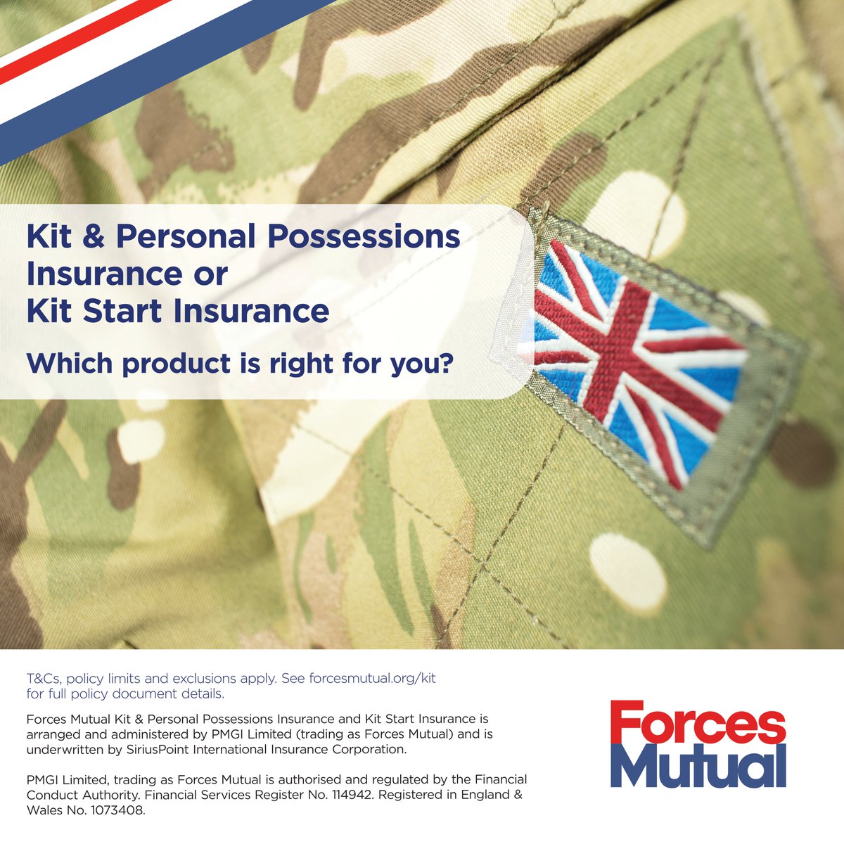 ForcesMutual's tweet photo. Your gear matters make sure it’s protected all year long! With our Kit Insurance, you can enjoy peace of mind knowing your equipment is covered against life’s unexpected moments. Start the year strong, stay protected.

Click here to find out more: https://t.co/COcSQwdtNn https://t.co/FeJsI5IXif