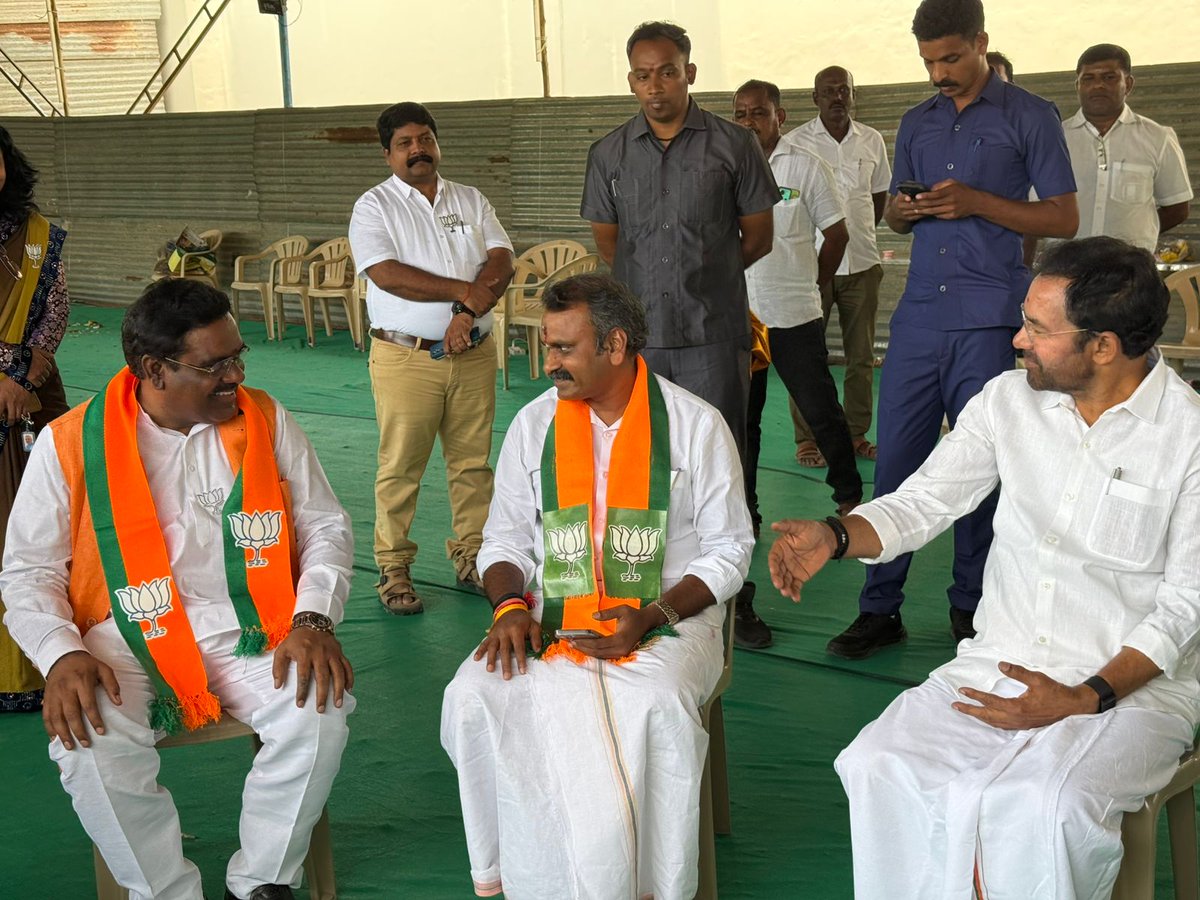 G Kishan Reddy tweet media