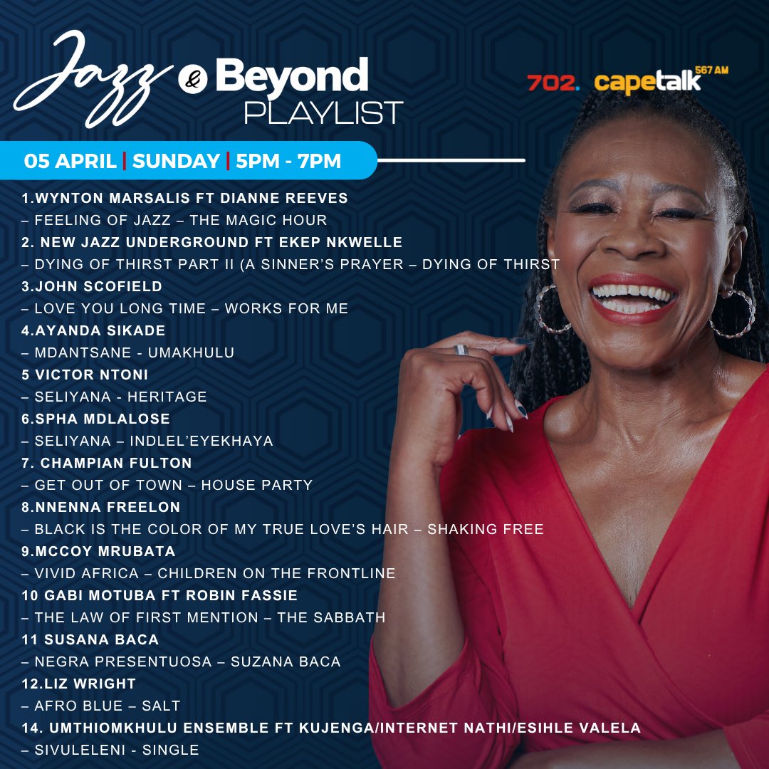 nothembaujx's tweet image. #EasterSunday jazz sermon with #JazzAndBeyond yesterday on @Radio702 and @CapeTalk 

primediaplus.com/gabi-motuba-th…