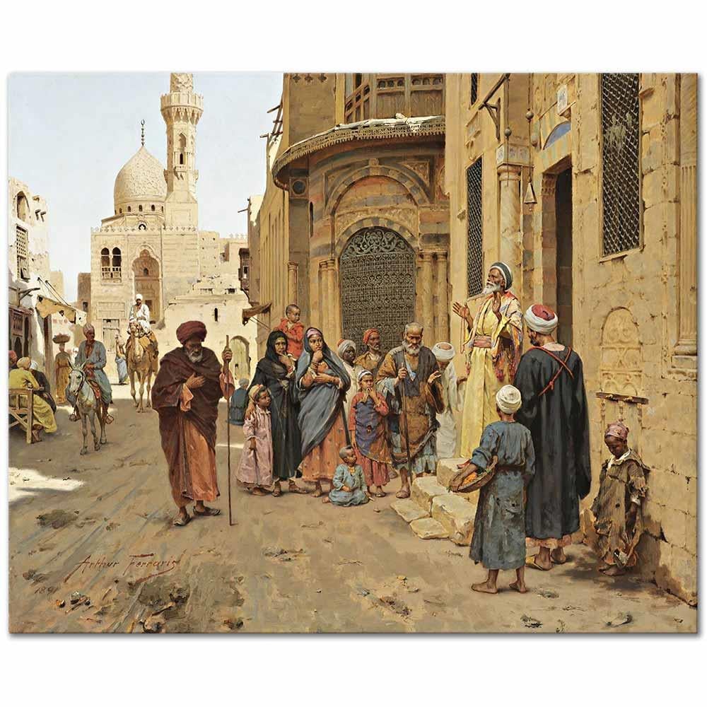 canvastar's tweet photo. Oryantalizm ekolüne mensup olan Arthur von Ferraris'in Mazlum Tabaka Kahire isimli bu eseri 1891 tarihli olup orijinali Özel Koleksiyonda bulunmaktadır. Eserin orijinal boyutu 50.5 x 61 cm'dir ve tuval üzeri yağlı boya olarak çalışılmıştır.
https://t.co/qiZNQQ9bQD https://t.co/LkIgd0FpT6