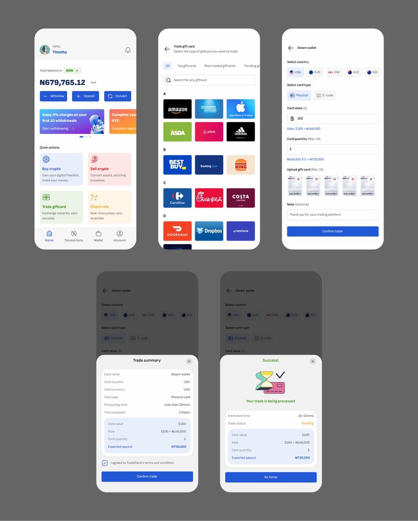 olutimzzy26's tweet image. We up again, GOOD MORNINGGGGGG❤️

#ui #mobileapp #landingpage #productdesigner