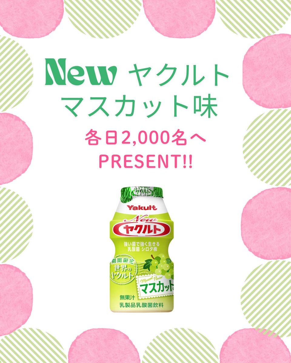 AKITA_NH's tweet photo. 🏀ホームゲーム情報🏀

本日4/6（月）発売の新商品をいち早く試せるチャンス✨
4/11（土）12（日）越谷アルファーズ戦では各日先着2,000名さまにヤクルト マスカット味をプレゼント🎁

新緑の季節にぴったりな、爽やかな美味しさをぜひお受け取りください！

今週末、会場で皆さまをお待ちしております🤗

✅試合情報
https://t.co/VWrQr8j6nL

#akitanh #BEAKITA