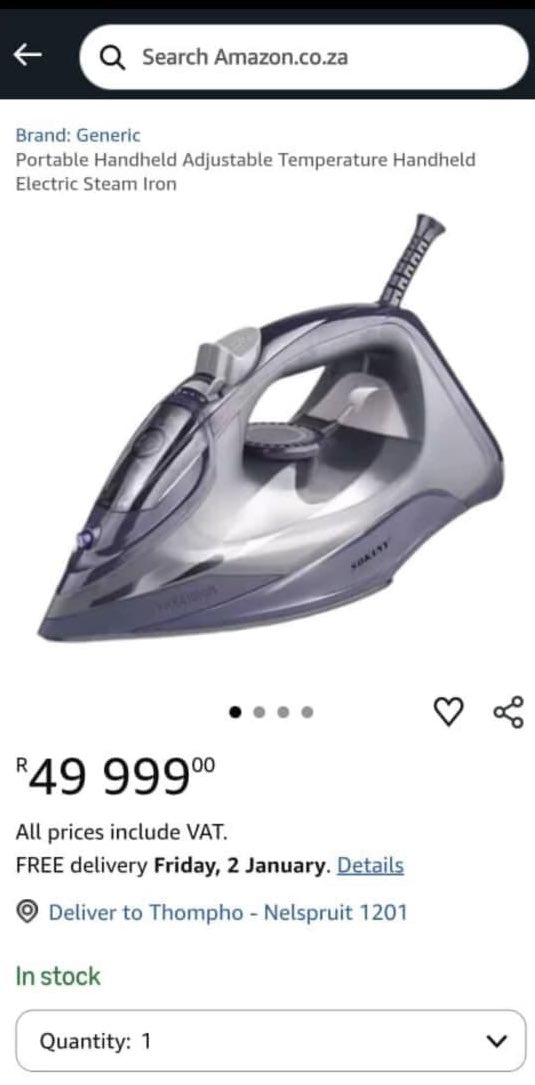 I’m sure it irons your sins away