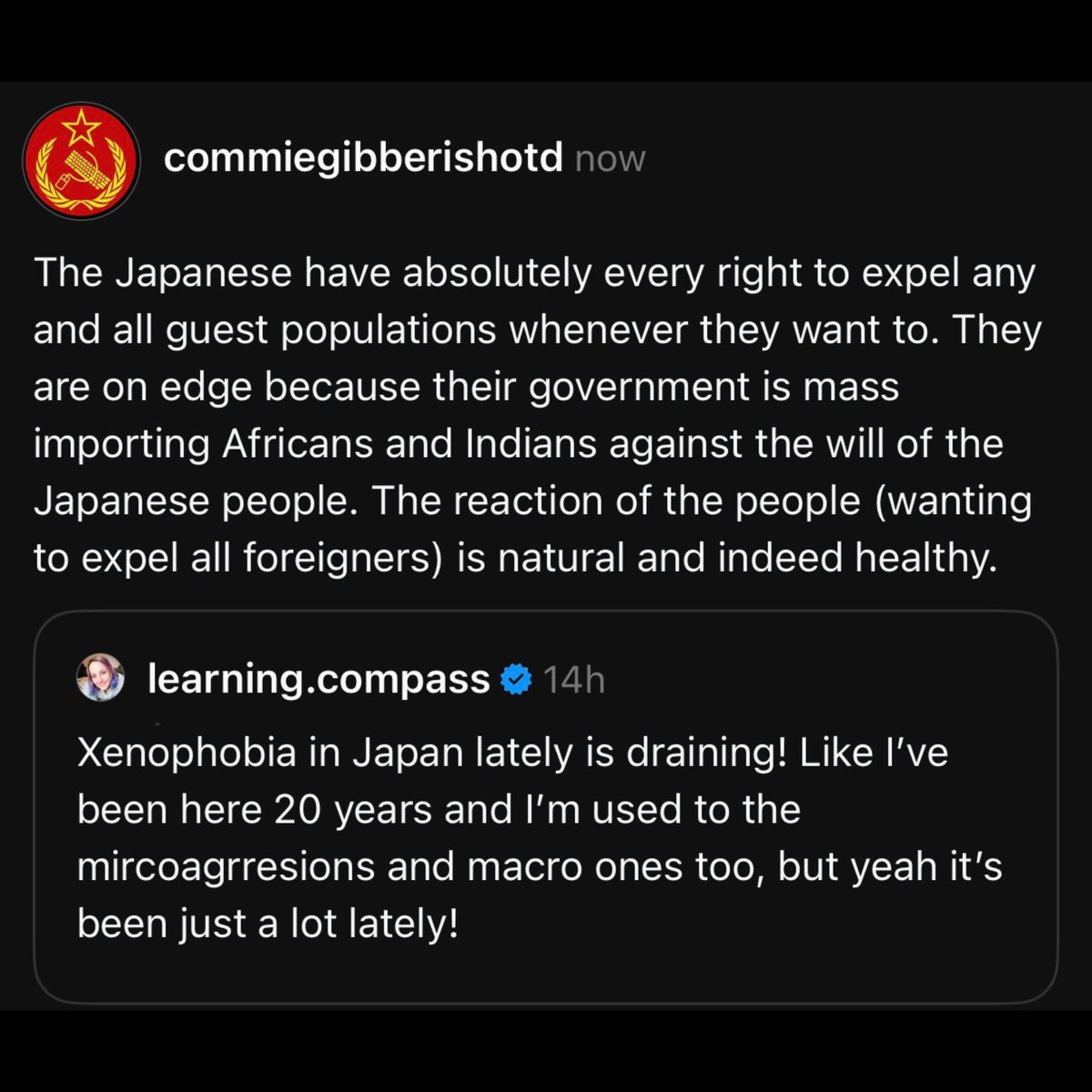 Commie Gibberish of the Day tweet media