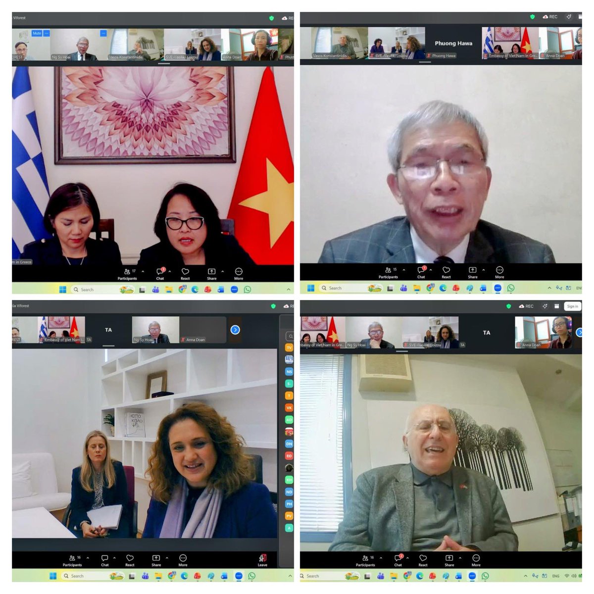 🇻🇳 Embassy in 🇬🇷 organised an online meeting connecting the Federation of Industries of Greece with the Vietnam Timber and Forest Products Association, aiming to boost Việt Nam’s wood exports to the European country  <a href="/sbeorggr/">Σύνδεσμος Βιομηχανιών Ελλάδος - ΣΒΕ</a> 👇
vietnamnews.vn/economy/177877…