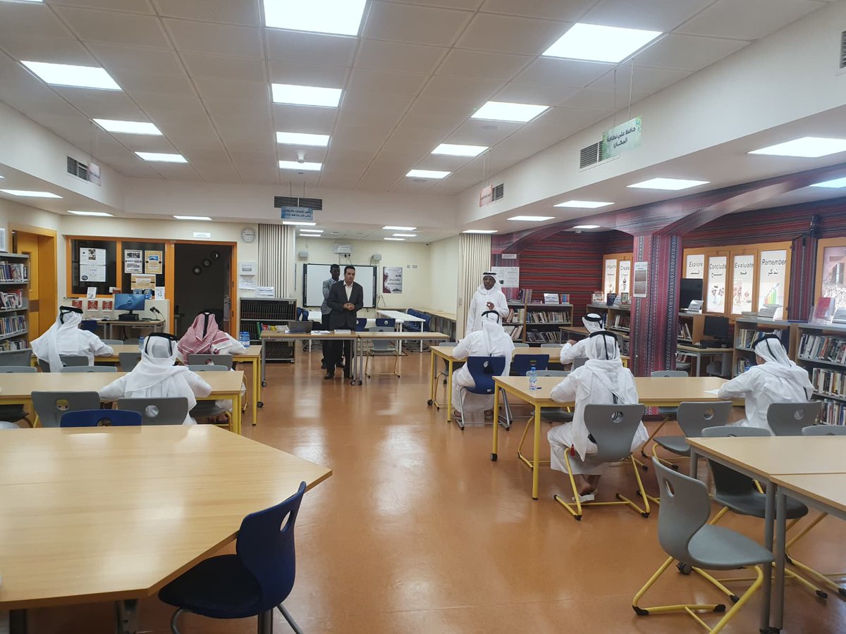 QBS13's tweet photo. أعلنت إدارة المدرسة عن بدء المقابلات والاختبارات للطلبة المتقدمين للتسجيل للعام الدراسي 2026-2027، وذلك ضمن إجراءات القبول المعتمدة، متمنين التوفيق والنجاح لجميع الطلبة. https://t.co/6CJLiMETZW