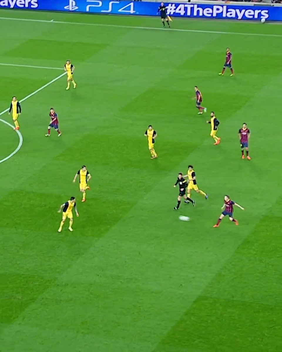 أسيست خرافي من أندريس إنييستا أمام أتلتيكو مدريد 