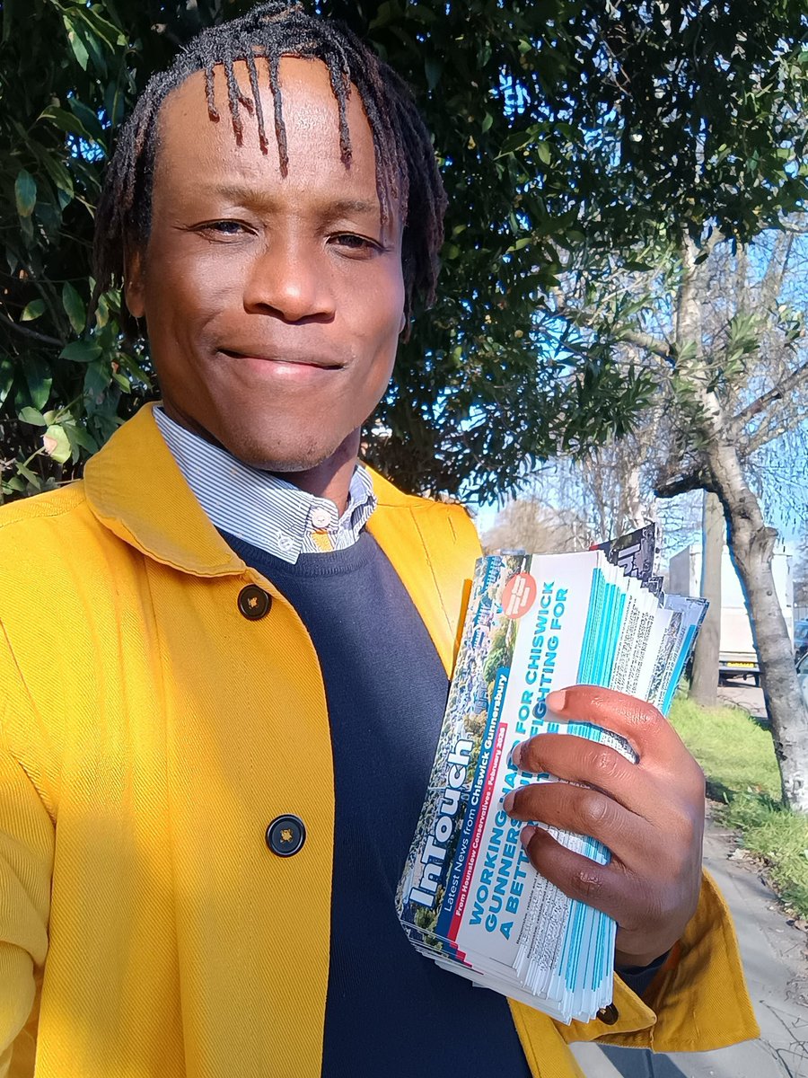 RonnieMushiso's tweet image. The campaign season in #Chiswick resumes #Conservatives