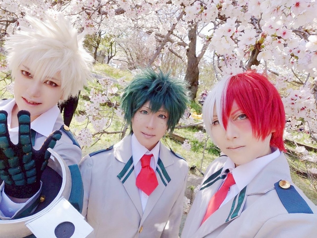 asa_gu's tweet photo. ⚠cosplay⚠

先日花見撮影行ってきた〜✨天気が良くて綺麗な桜をイケメンな2人と眺めて終始楽しかった☺️
いつもありがとうね😘
ヒロス作成していきます✨ https://t.co/3JPFo4nycf