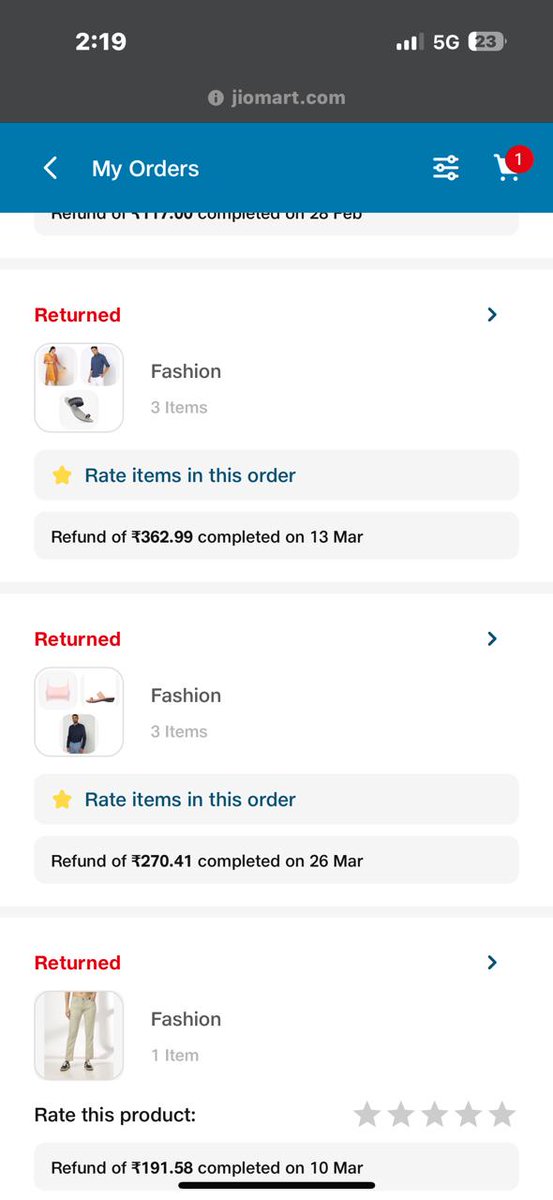 Santonam0519's tweet photo. I'm writing to raise a serious complaint regarding my recent orders.I have placed around 10–15 orders, but not a single product has been delivered to me. In each case, the delivery date was postponed two to three times without any proper communication 
@JioMart_Support @JioMart https://t.co/bZYx8Kd7Zc