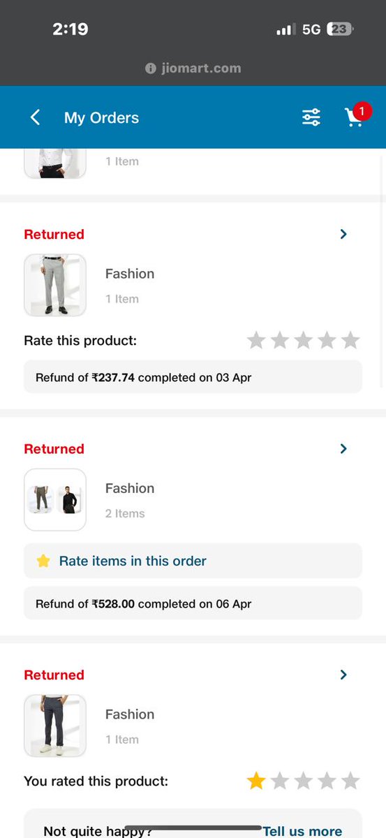 Santonam0519's tweet photo. I'm writing to raise a serious complaint regarding my recent orders.I have placed around 10–15 orders, but not a single product has been delivered to me. In each case, the delivery date was postponed two to three times without any proper communication 
@JioMart_Support @JioMart https://t.co/bZYx8Kd7Zc